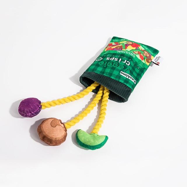 Kashima Fruit and Vegetable Chips Shaped Pet Toys