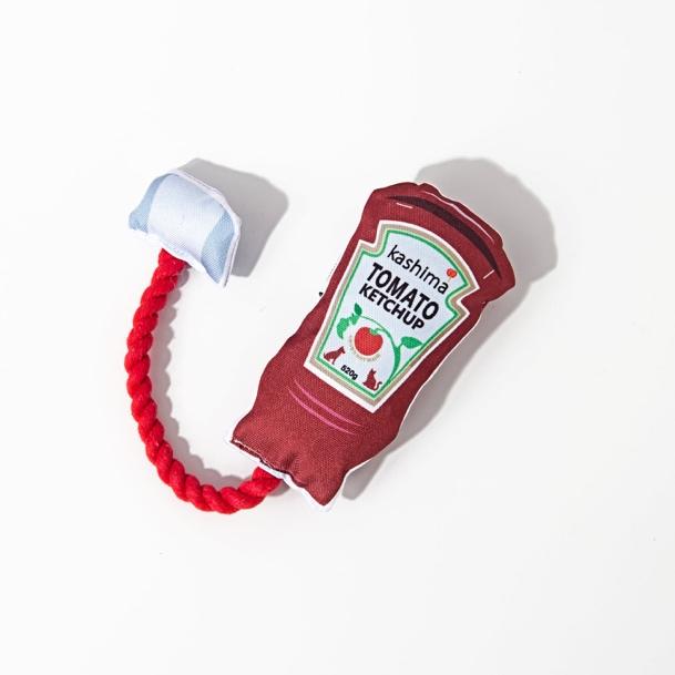 Kashima Ketchup Sauce Shaped Pet Toys