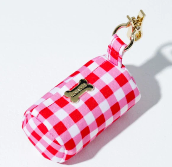 Noradog Barbie Checkered – Poop Bag Pouch