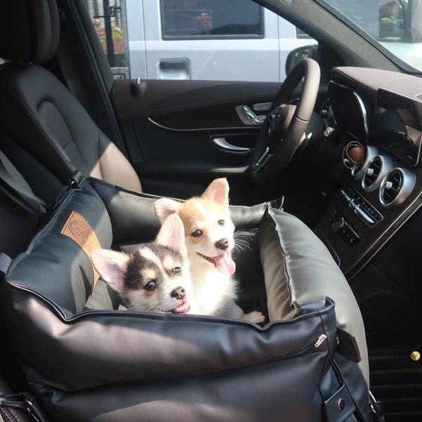 Kashima Uno PU Leather Pet Car Seat