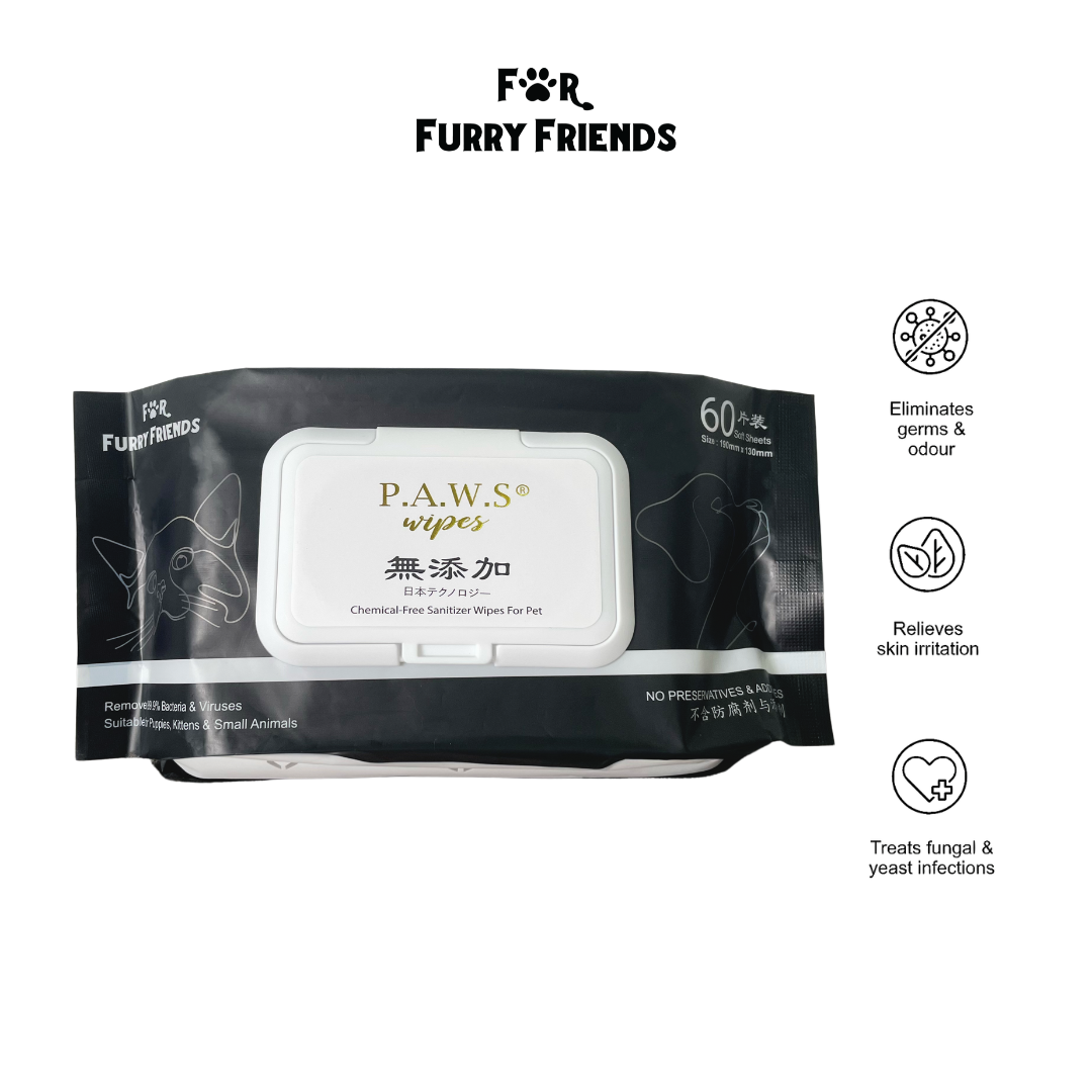 P.A.W.S Wipes (For Furry Friends)